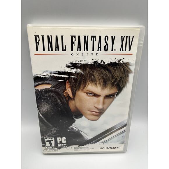 Final Fantasy XIV Online (PC, 2010) Nice Disc! Great Condition, With Map - Picture 1 of 8